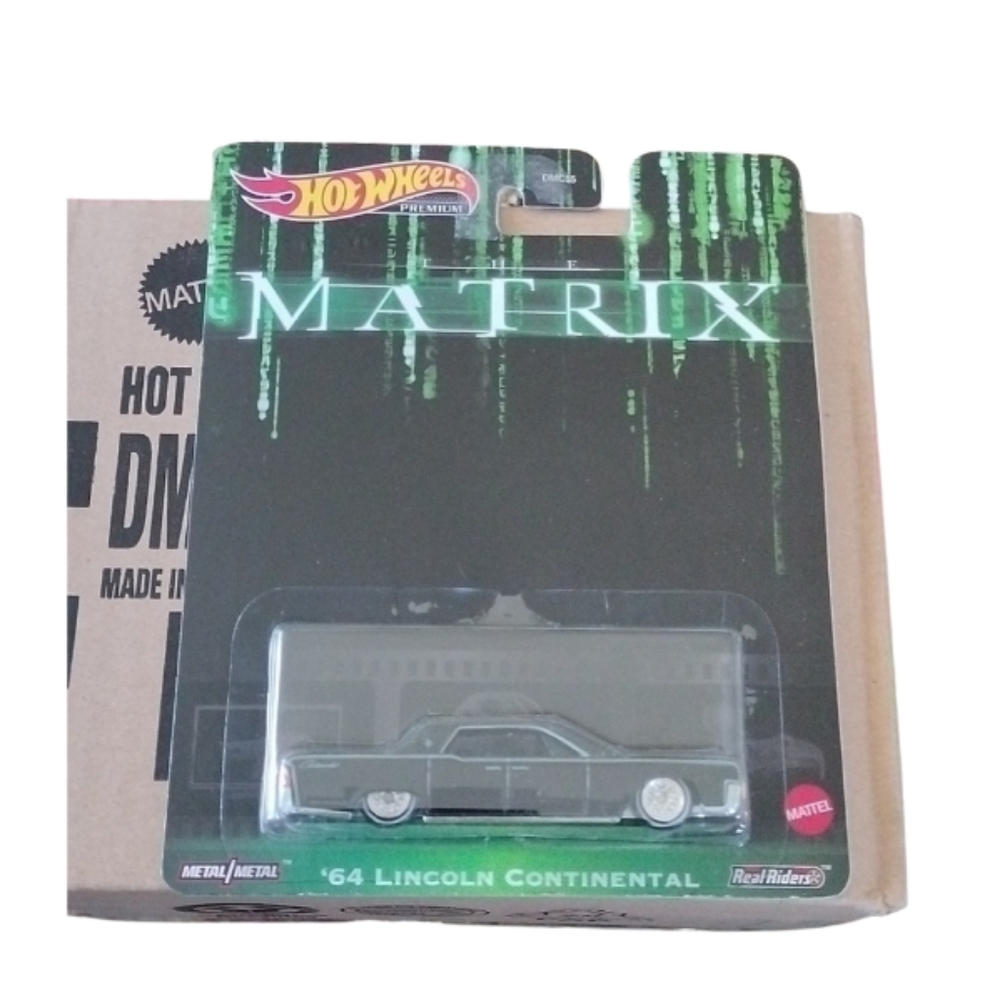 Hot Wheels Premium x Matrix Movie '64 Lincoln Continental Car